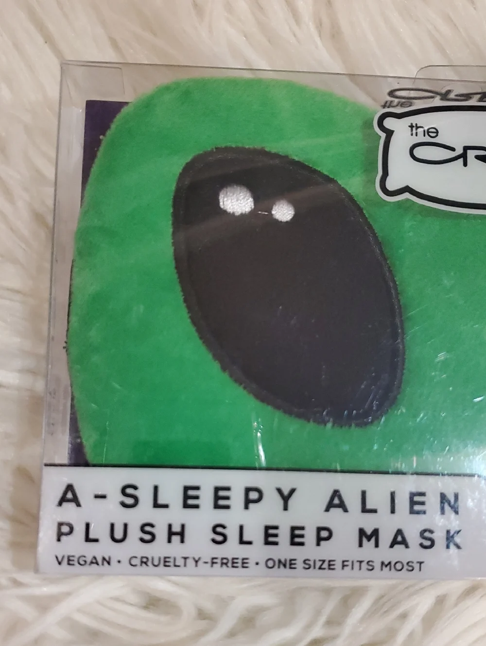 The Crème Shop Plush Sleep Mask
